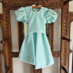 Vintage 1985 Seafoam Green Dress